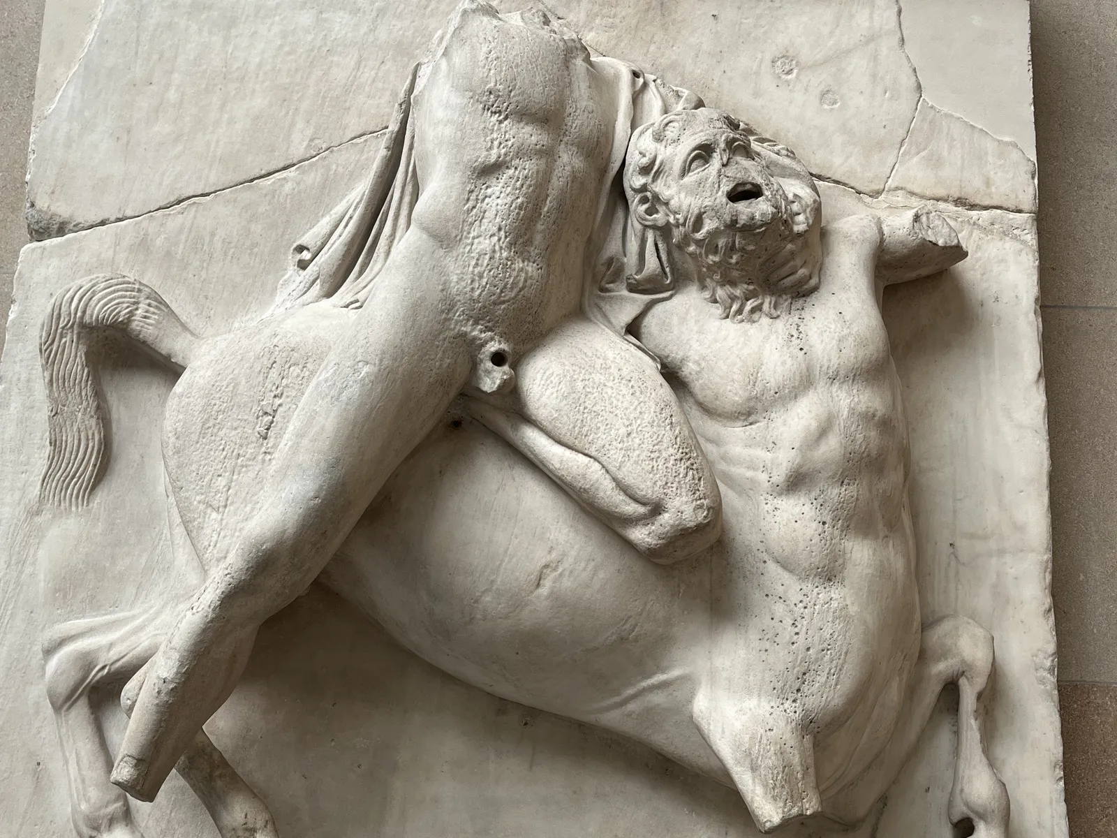 Lapith Overwhelms Centaur