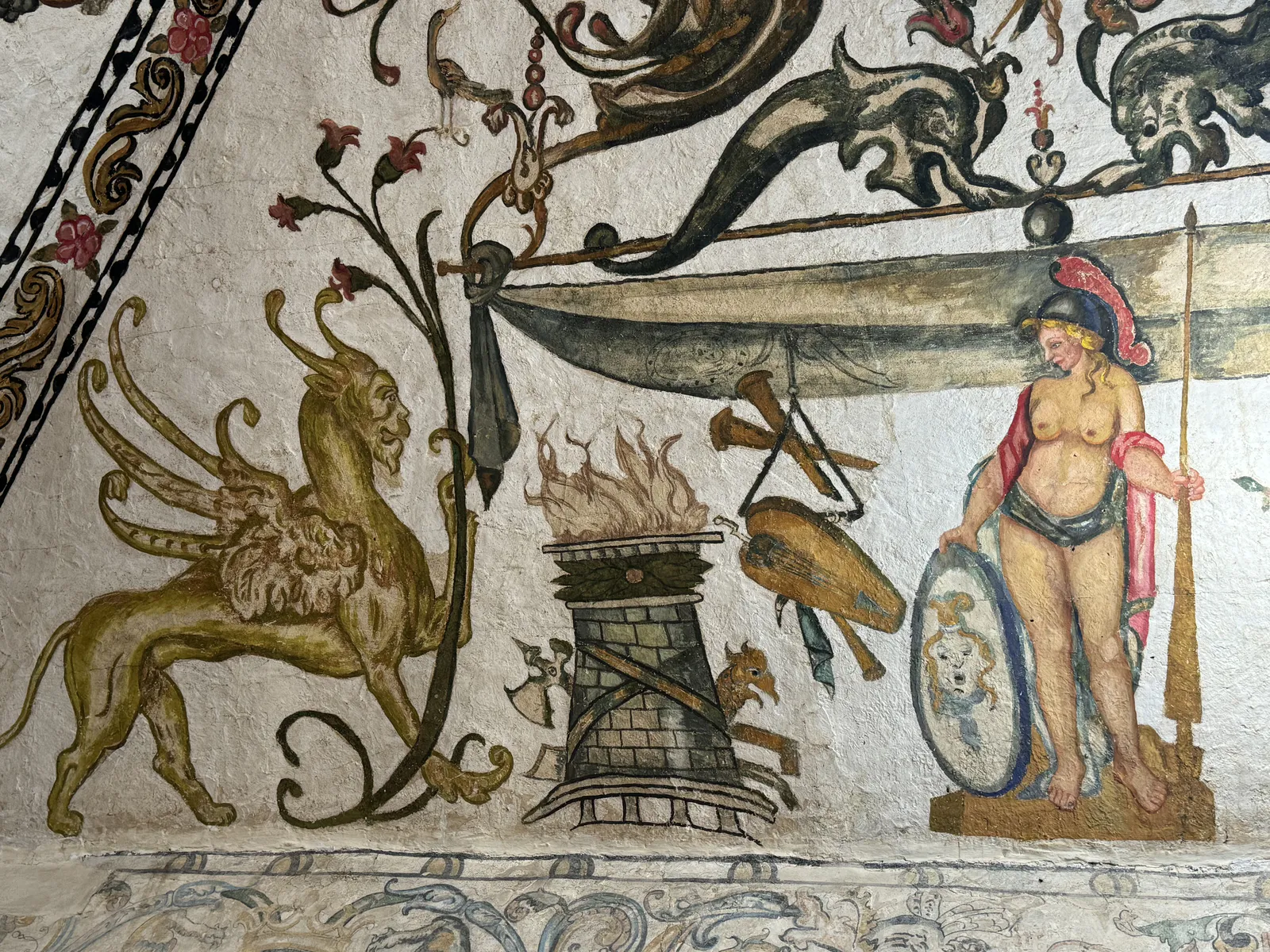 Athena and the Gryphon