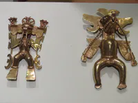 Diquís Shaman and Lizard-Masked Pendants