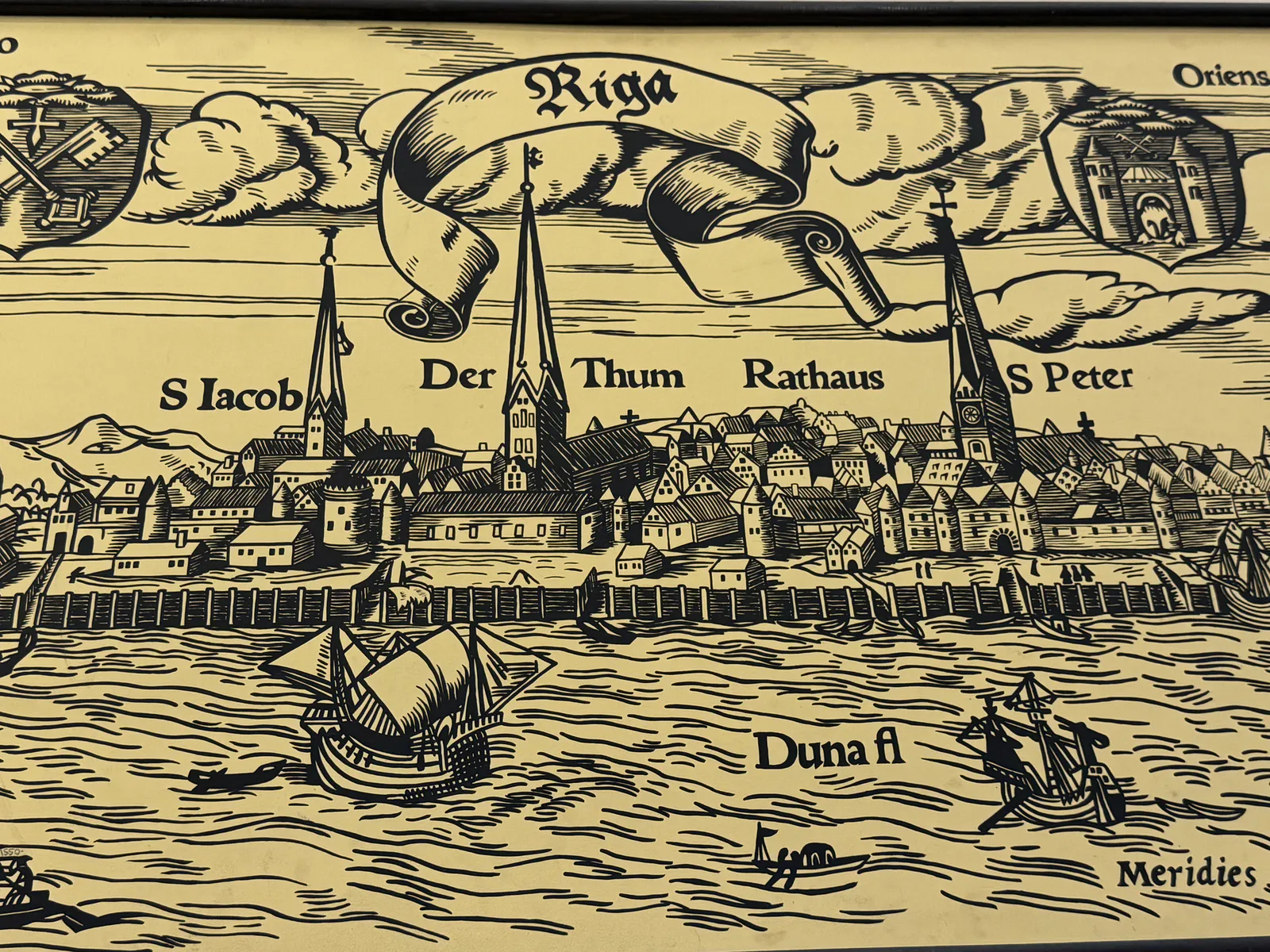 Riga in the 16th c.