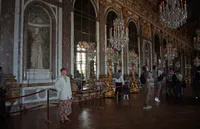 Mom at the Hall of Mirrors