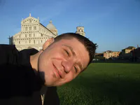 Max at Piazza dei Miracoli