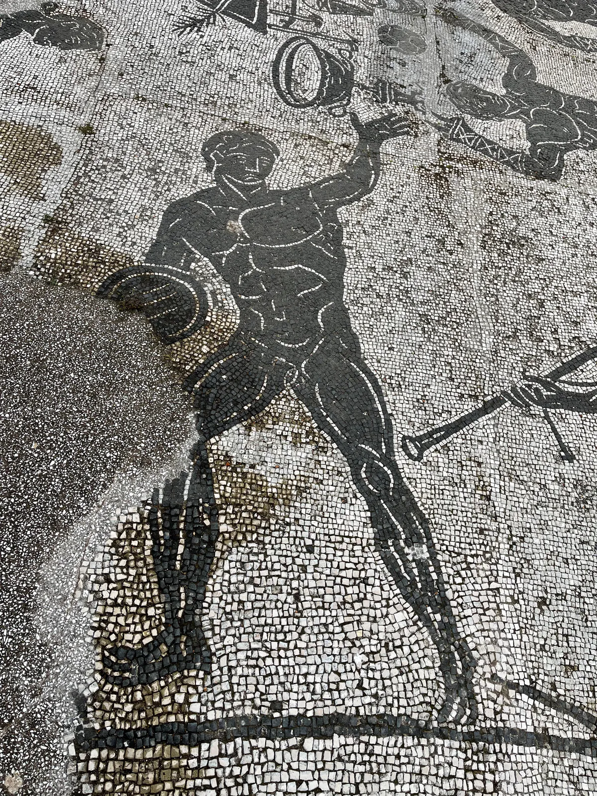 Mosaic of Discus Thrower