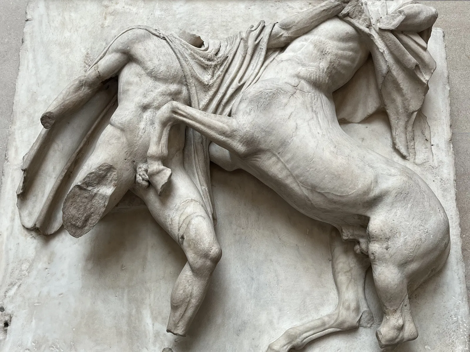 Lapith Driving Back a Centaur