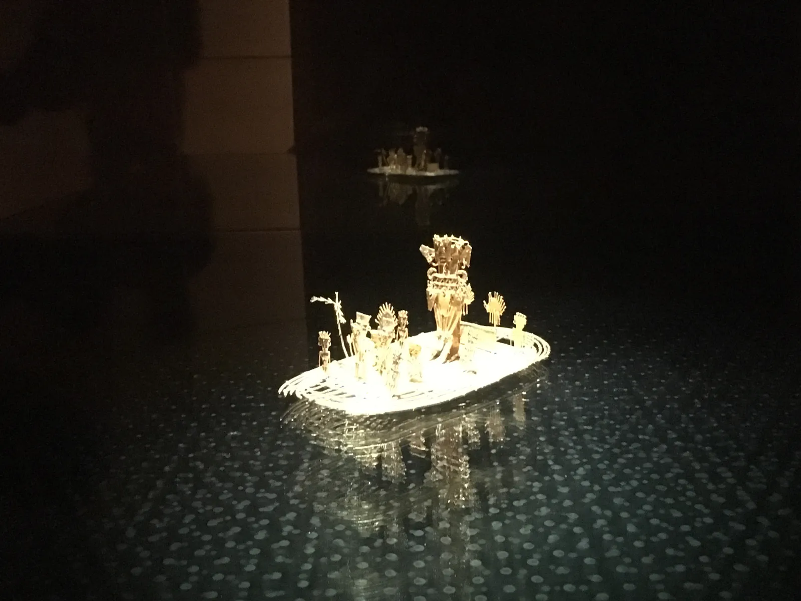 Radeau rituel muisca d’El Dorado