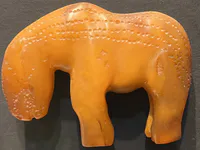 Amber Horse Carving