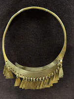 Bronze Neck Ring with Dangling Pendants