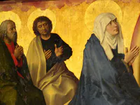 The Virgin with Apostles Peter and John