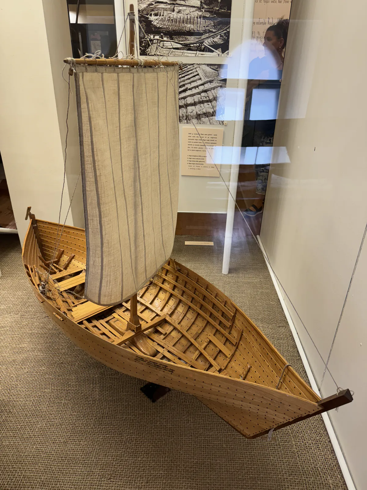 Model of Medieval Trading Ship