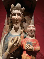 The Virgin and Blessing Child Enthroned