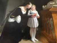 Jeanne de Navarre and Her Son