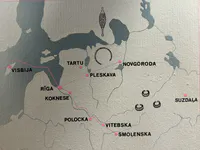 Eastern Trade Routes to Medieval Riga