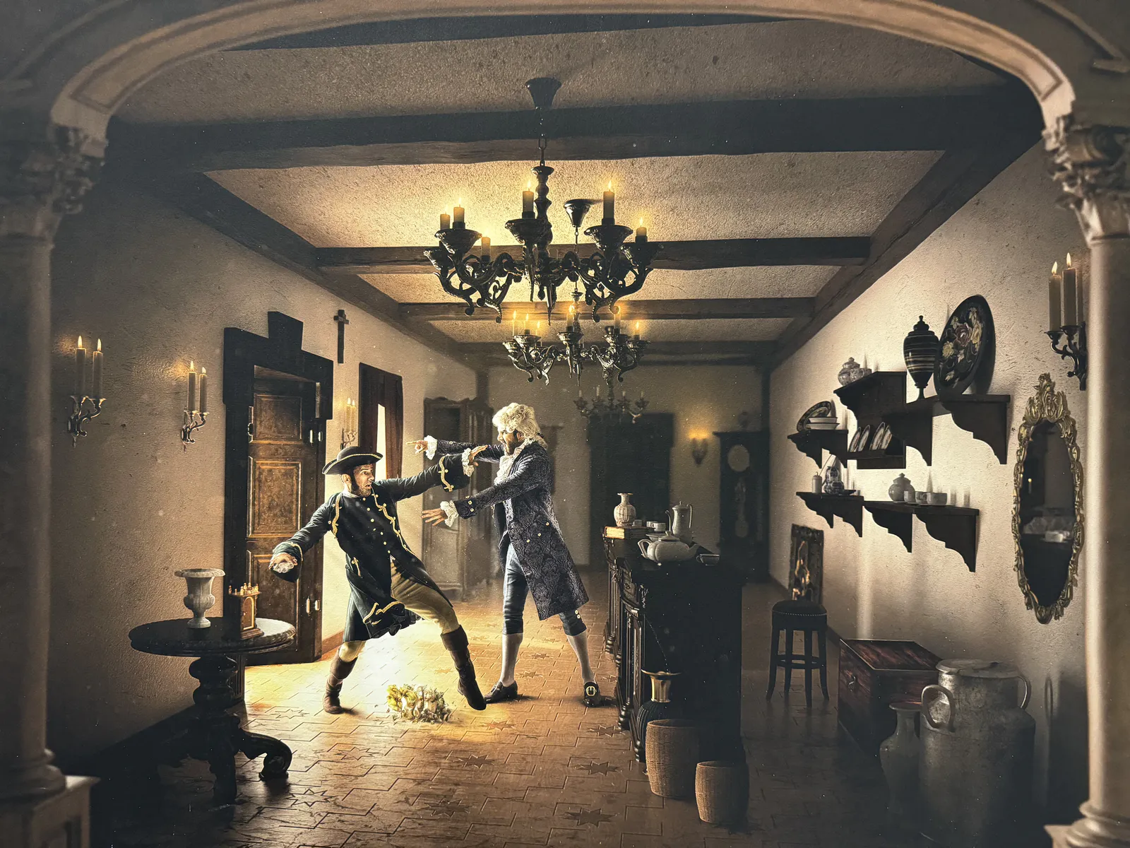 L’incident du vase de fleurs