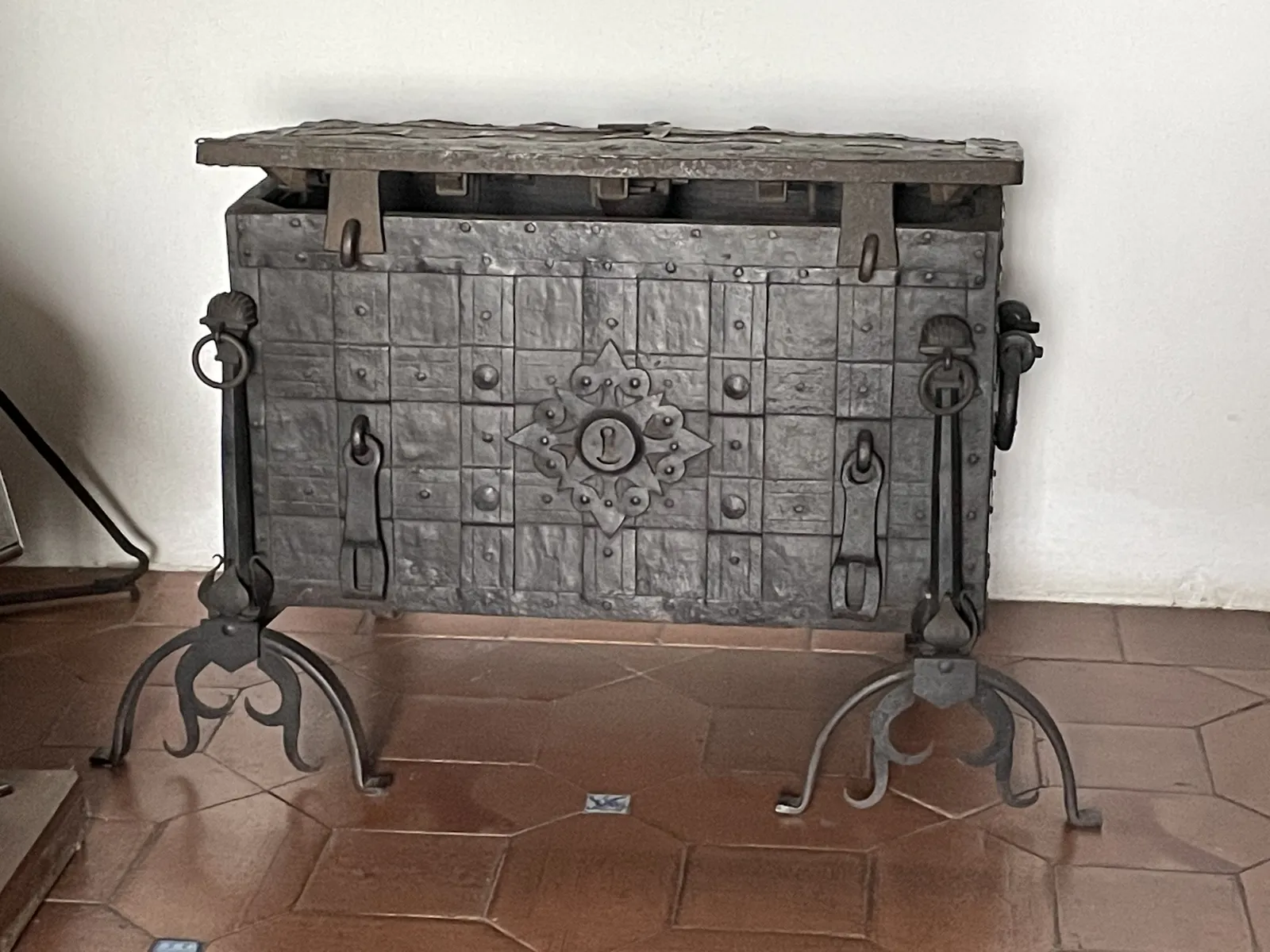 Iron Strongbox with Locking Mechanism