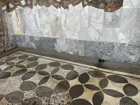 Mosaic and Marble Wall Decoration