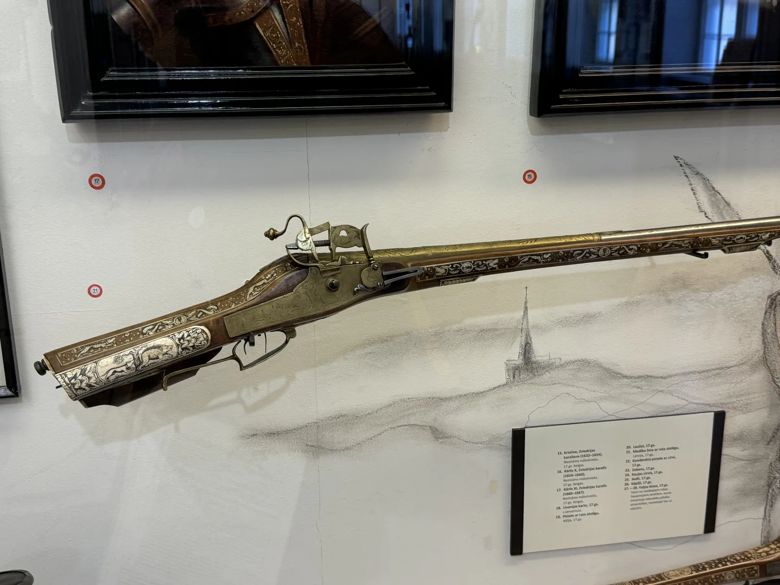 Hunting Wheellock Rifle from Riga