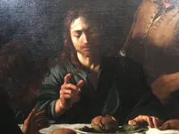 The Supper at Emmaus (detail)