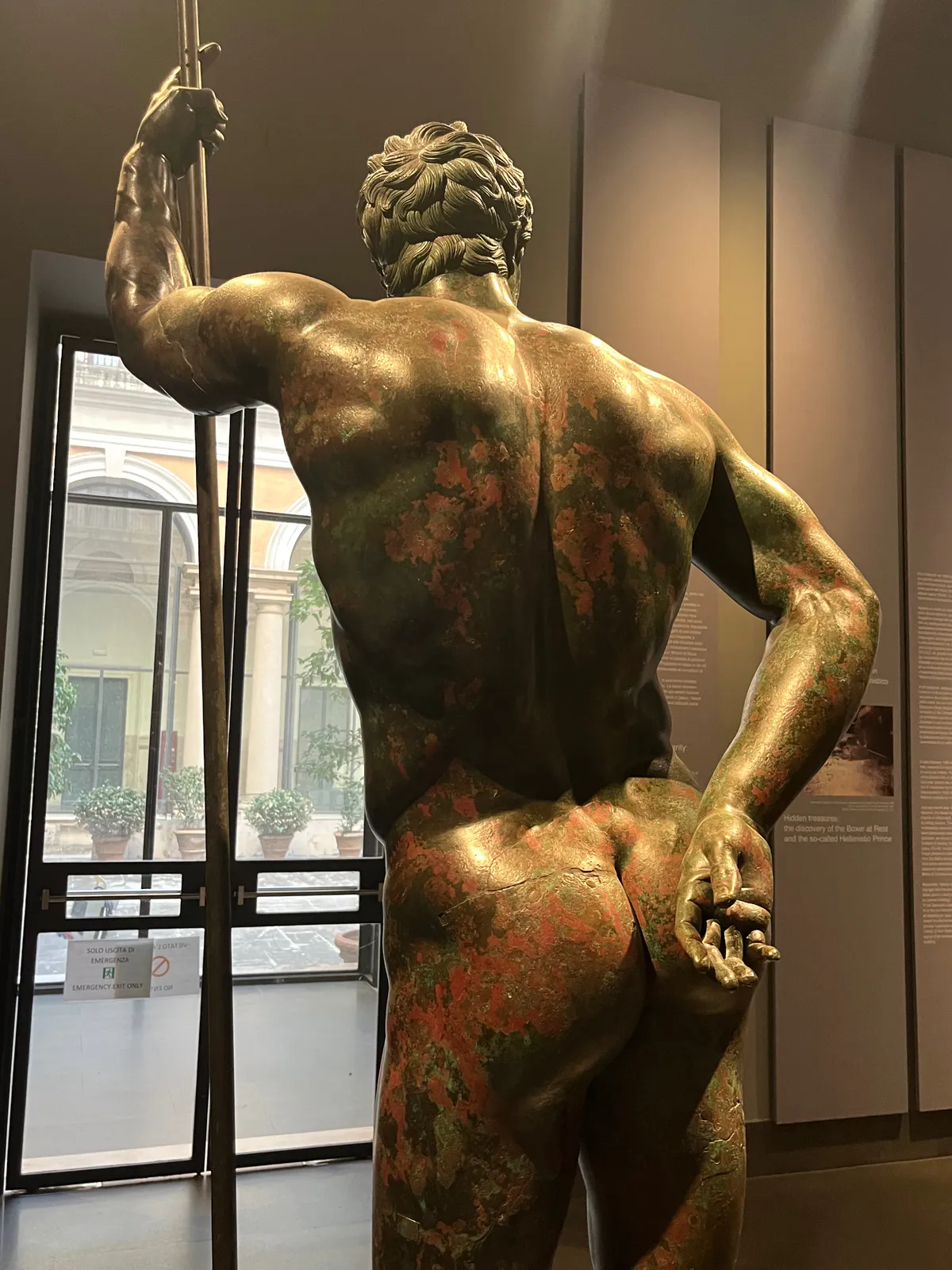 Hellenistic Hero from Behind