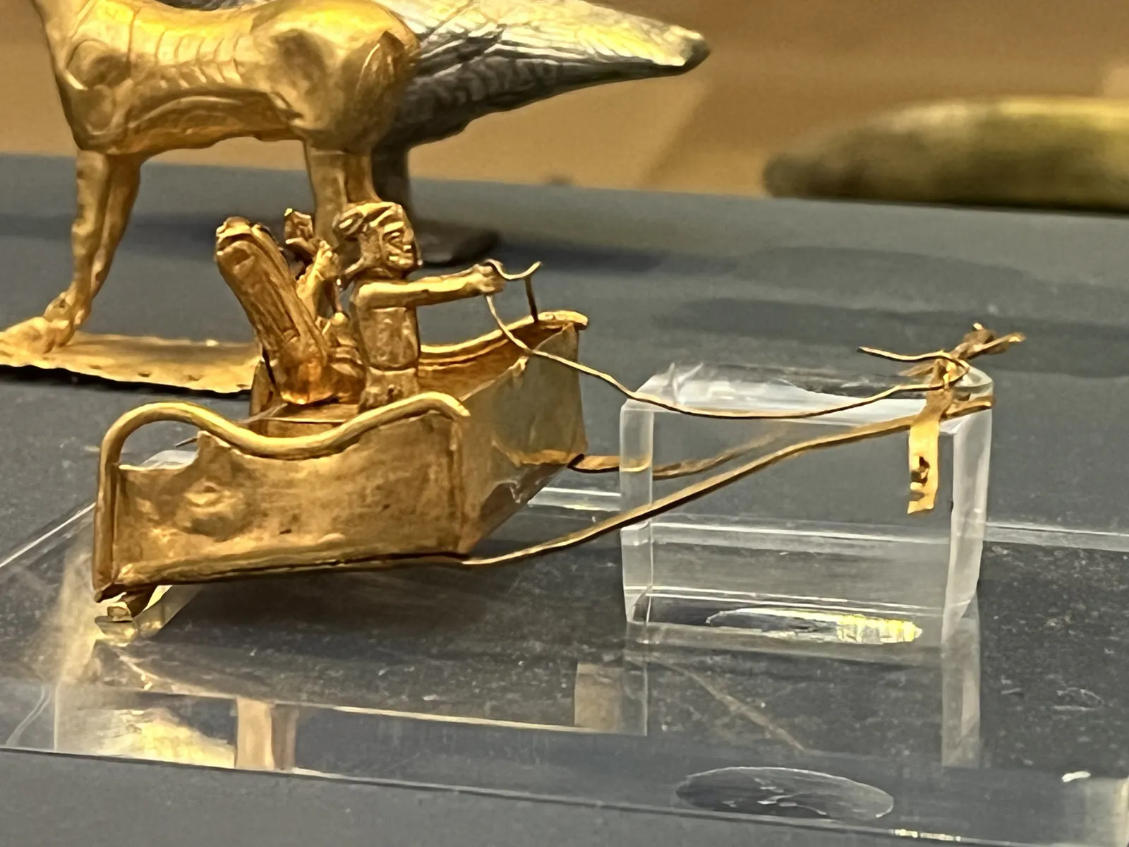 Gold Model Chariot