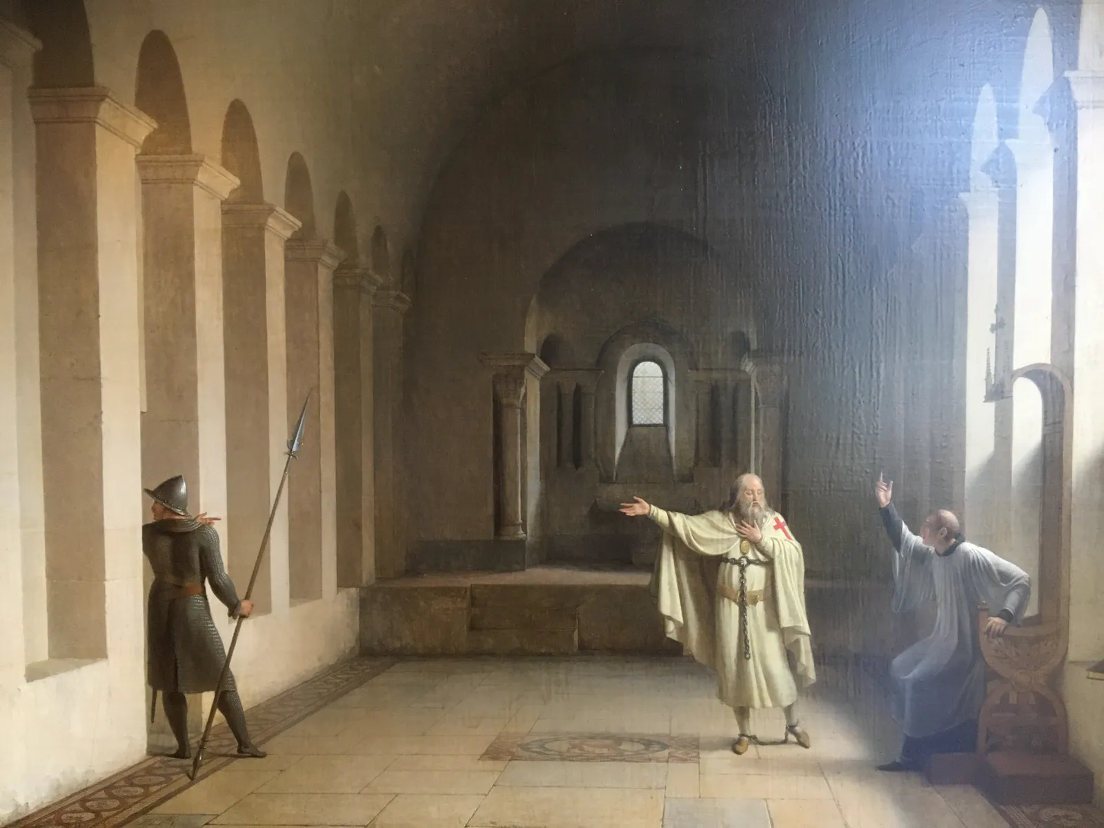 Jacques de Molay Rejecting False Confessions