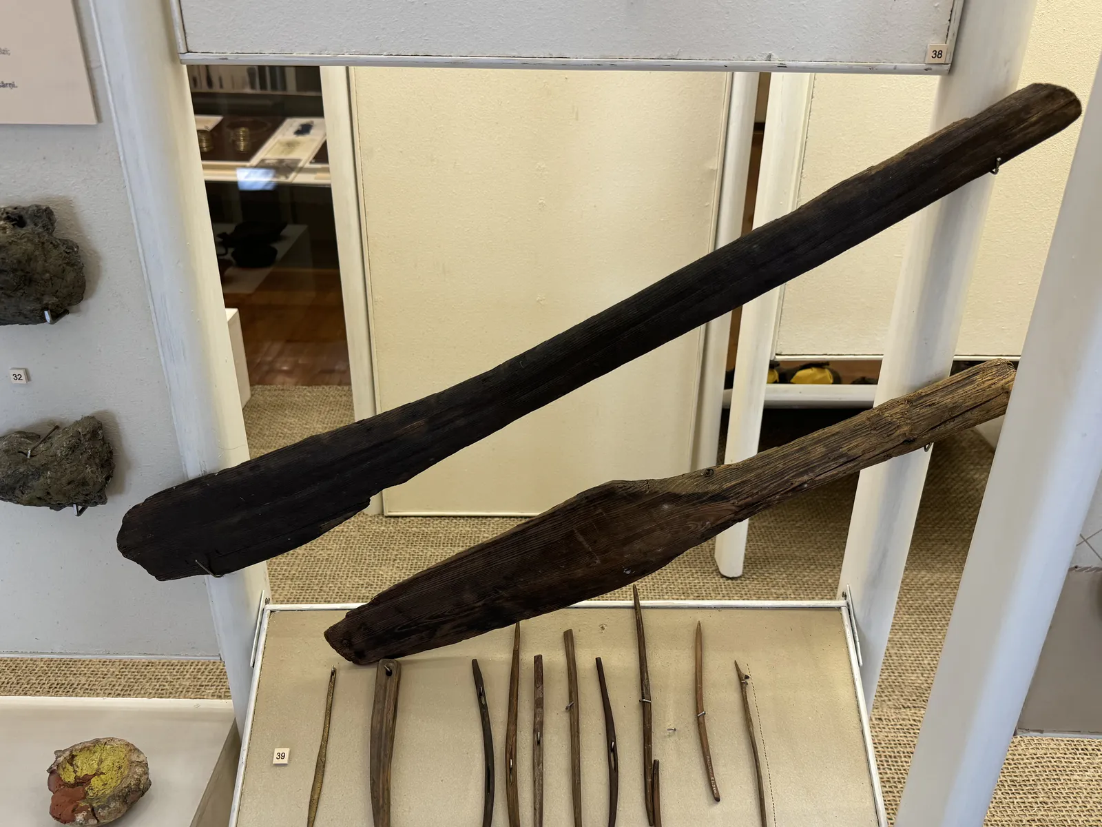 Wooden Oar Blades from Medieval Riga