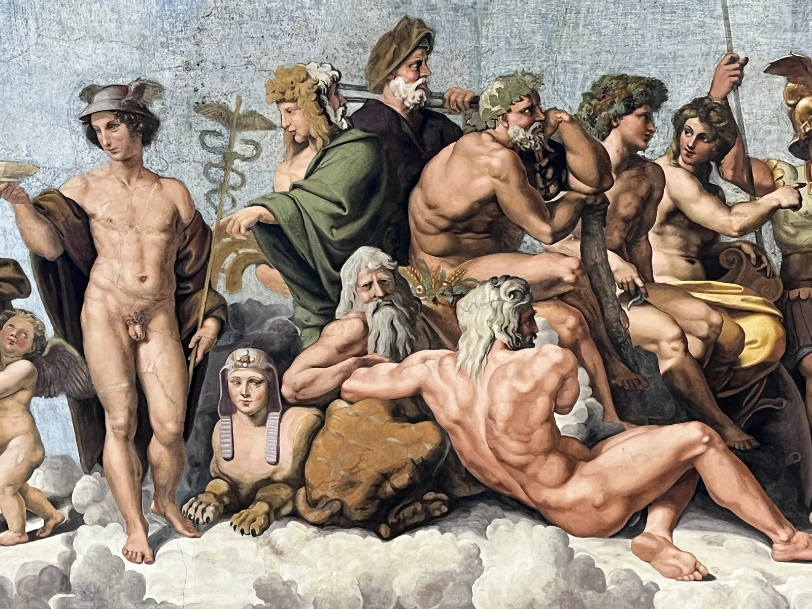 The Council of the Gods (detail)