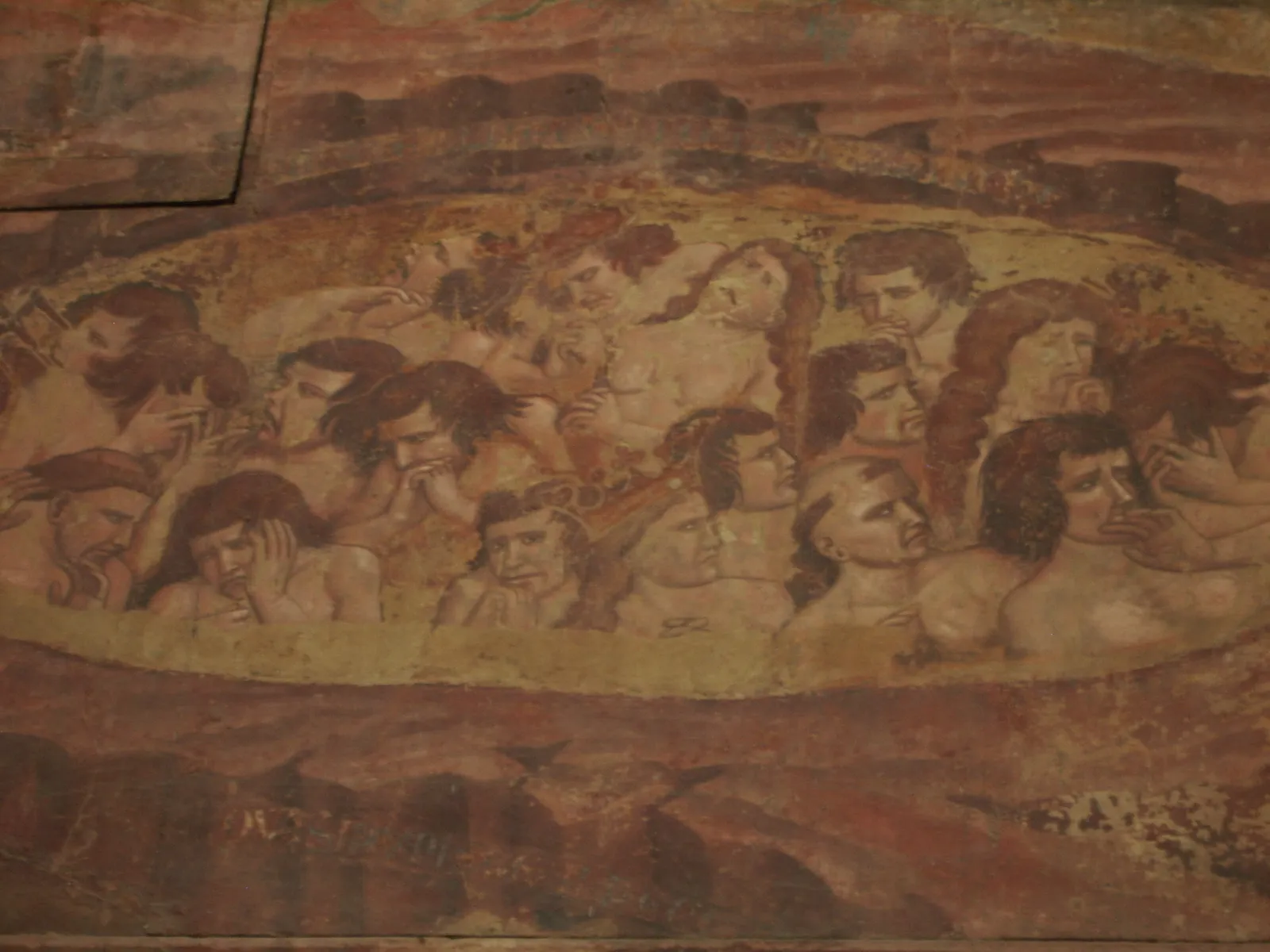 『死の勝利』（細部）