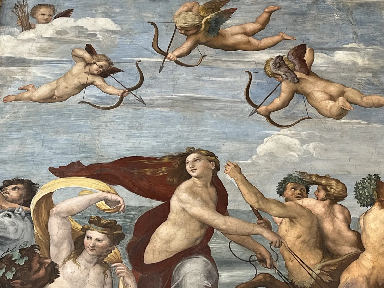 Triumph of Galatea (detail)