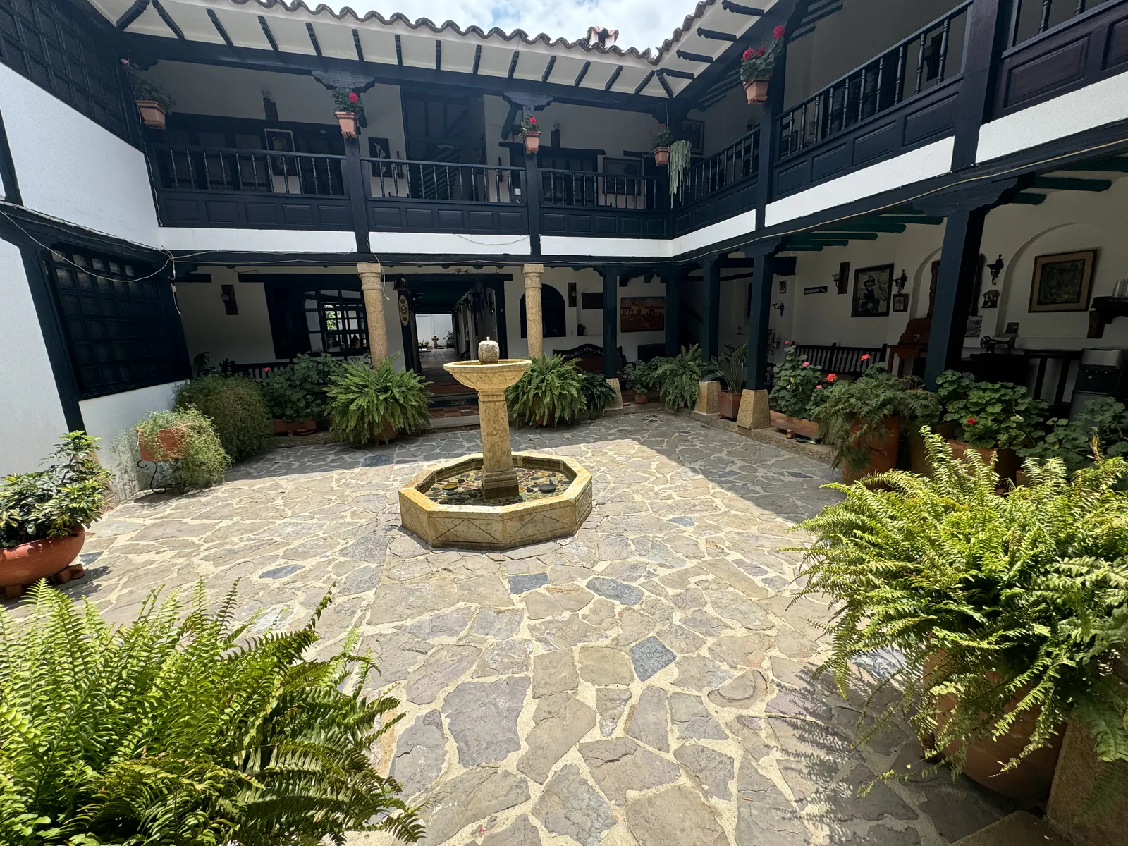 Andalusian Courtyard of Nariño’s Last Home
