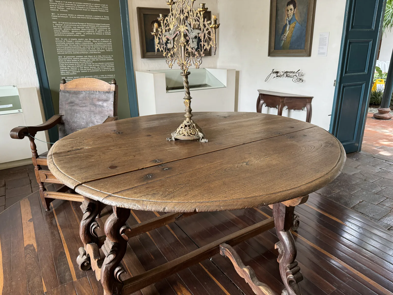 Table of Antioquia’s Independence