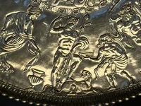 Platters with Bacchic Decoration