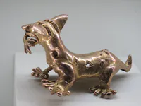 Diquís Gold Pendant of a Predator