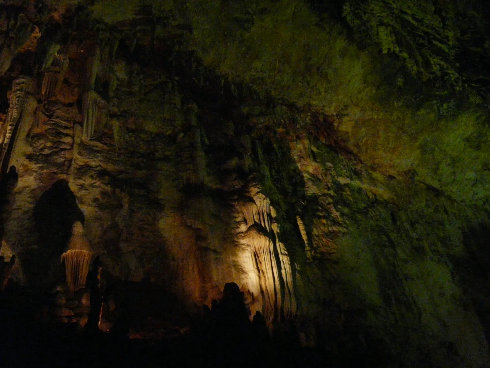 Stalactite and Flowstone Formations
