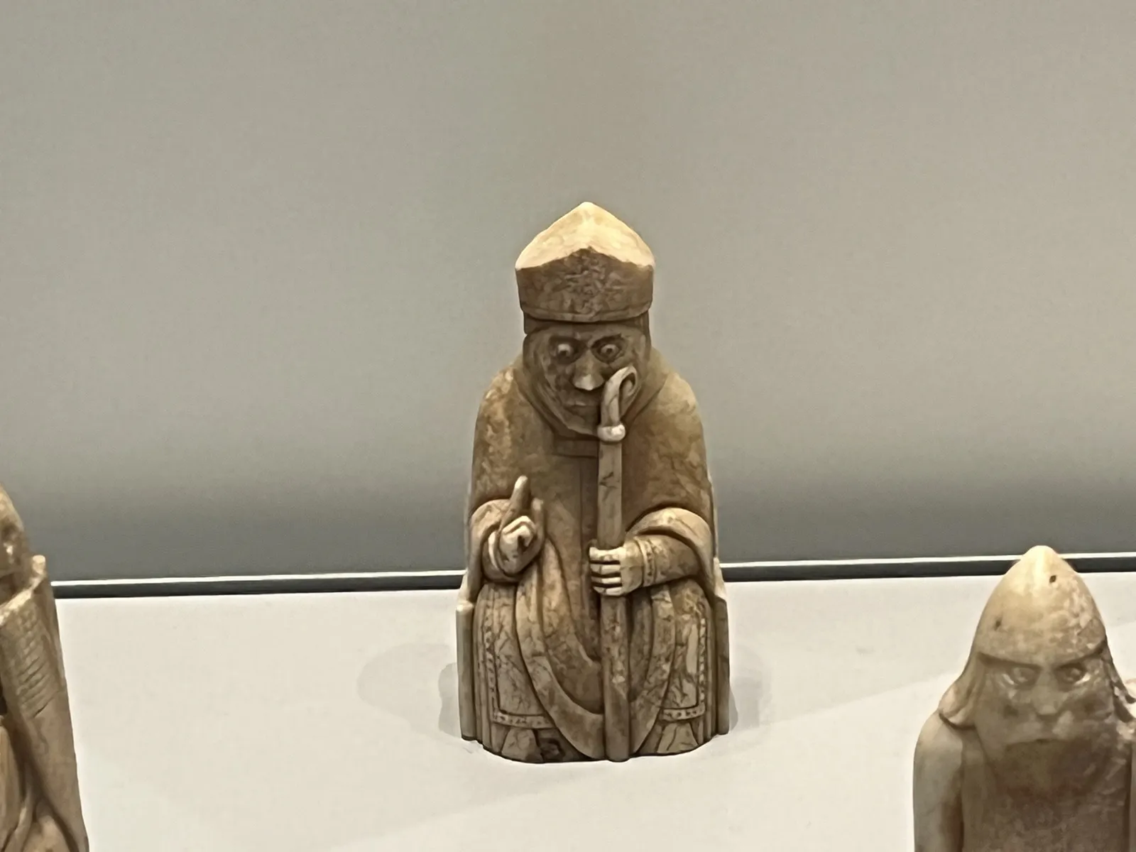 Lewis Chessmen Bishop with Crozier