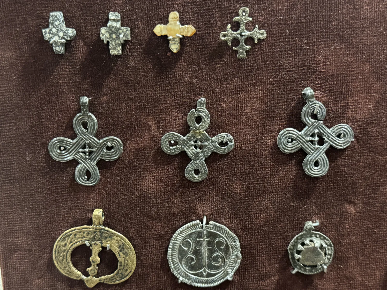 Medieval Crosses and Pendants