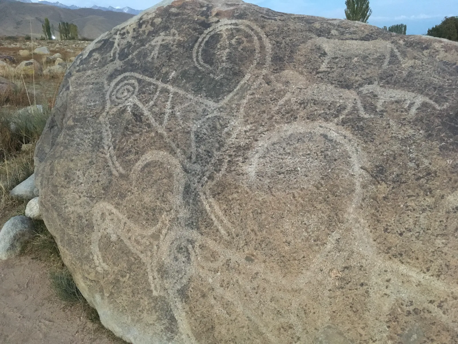 聖なるアイベックスとヒョウ狩り