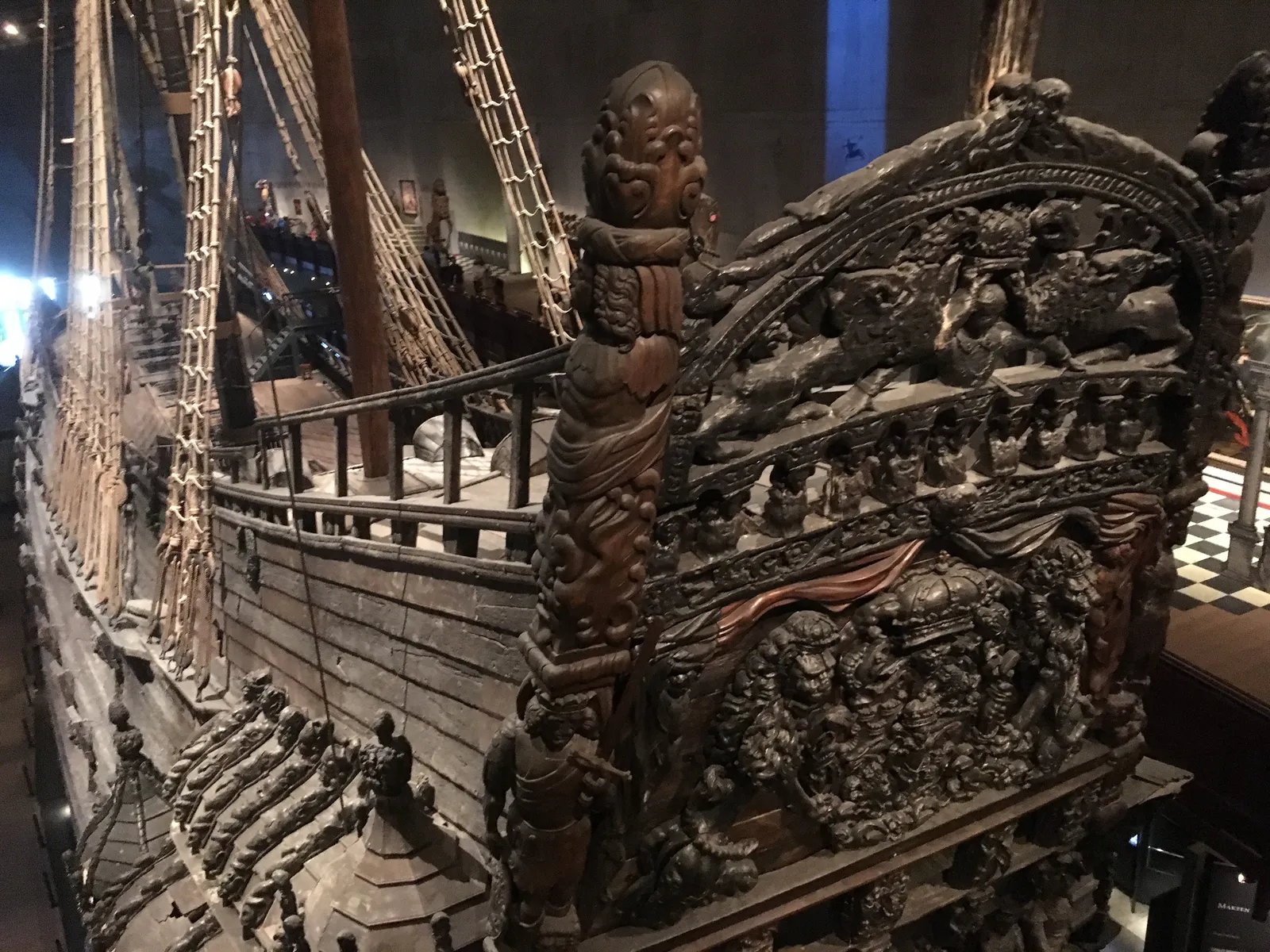 Stern of the Vasa Warship