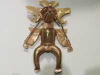 Diquís Lizard-Masked Ritual Pendant