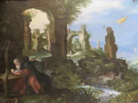 Saint Paul the Hermit in a Landscape