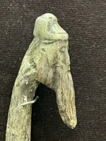 Single-Headed Wooden Idol