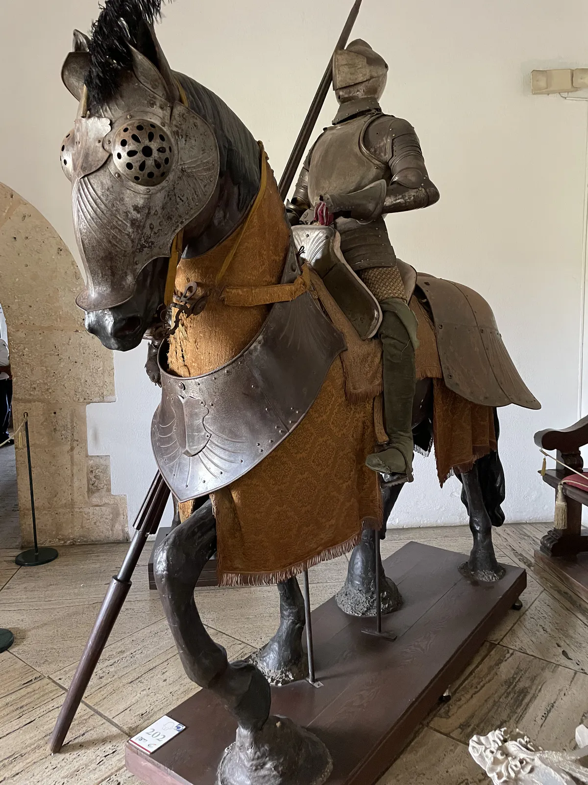 Armored Knight and Horse in Full Plate