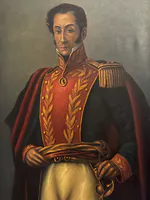 Simón Bolívar en tenue militaire