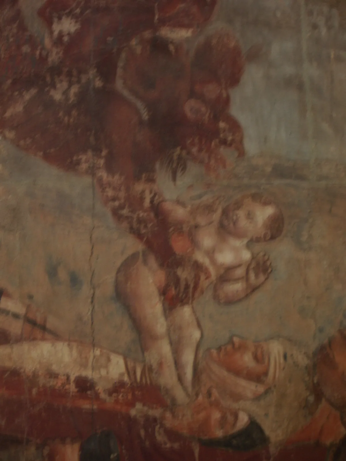 死の勝利（細部）