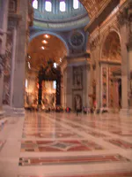 Nave and Baldachin of St Peter’s