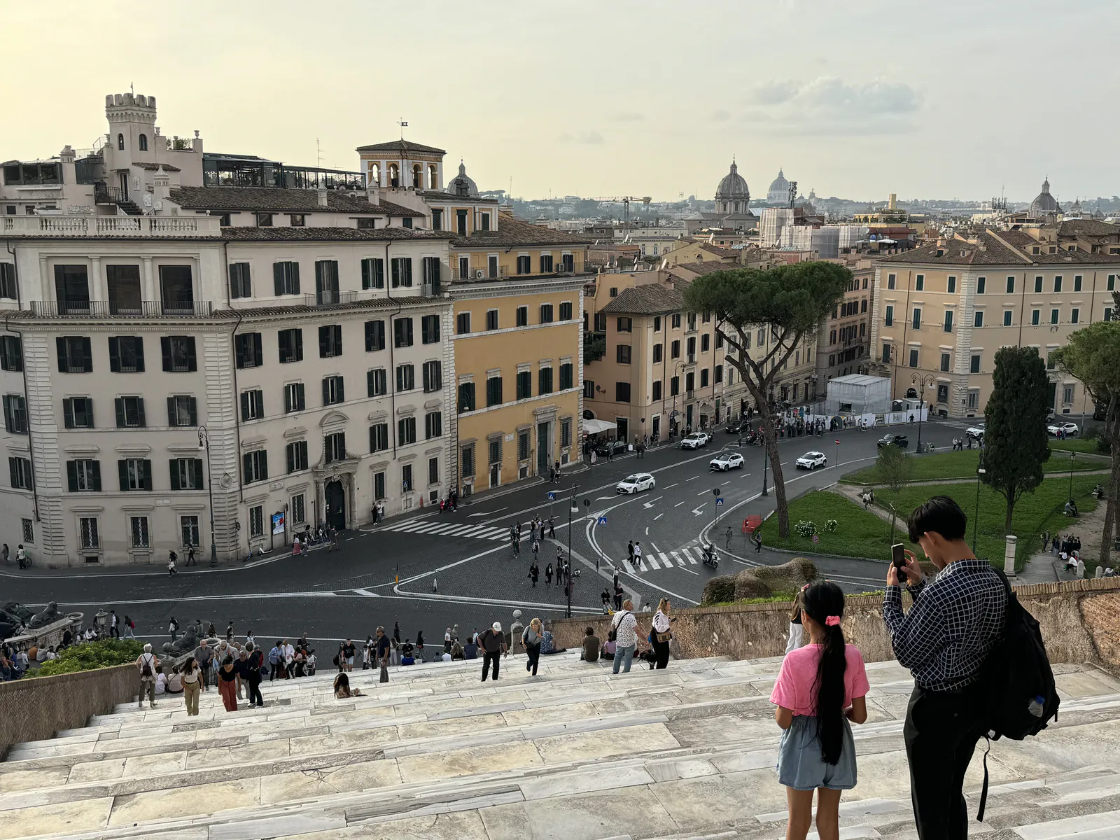 View from the Stairway of Santa Maria in Aracoeli