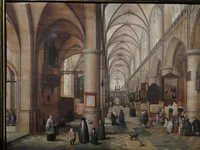 Interior of Antwerp Cathedral